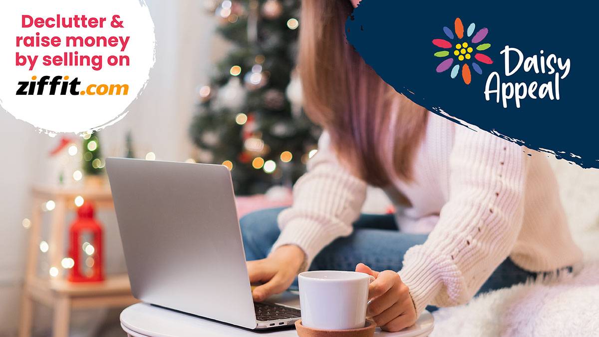Having a clear out before Christmas? Why not sell some of it through Ziffit.com and donate some of the proceeds to the Daisy Appeal. If you're not into traditional fundraising or don't have time, this is a perfect way to help.