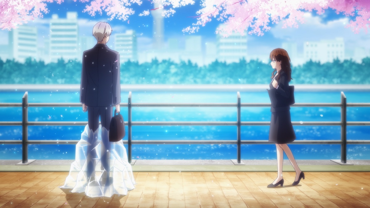 Anime Koori Zokusei Danshi to Cool na Douryou Joshi bahasa Indonesia
