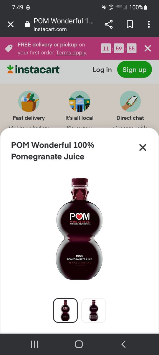 Just remembering when everyone thought pomegranate juice was a magical health elixir.