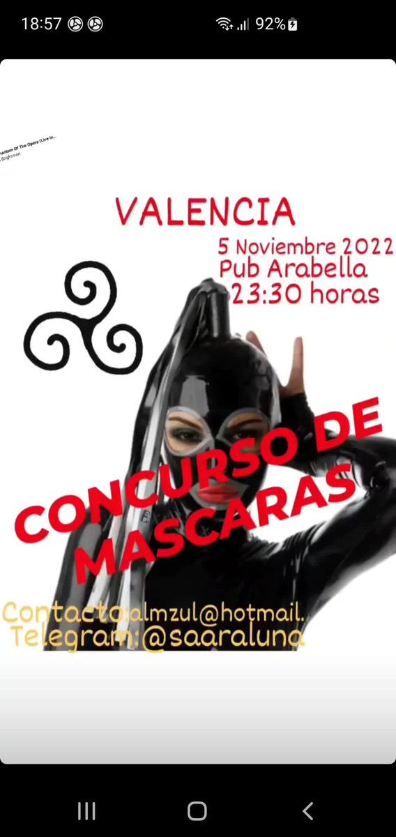 saara_luna_'s tweet photo. ESTE SABADO!!!!!
Que no te lo cuente y se el más original😈😈😈😈
#bdsmِ https://t.co/1o08qQ6t9j