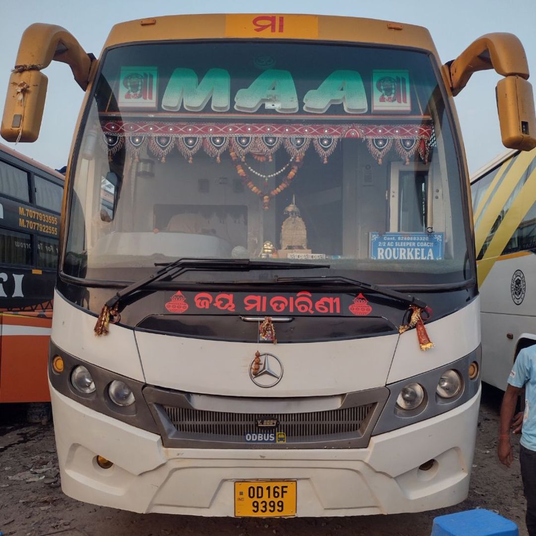 ODBUSOfficial's tweet photo. Let's welcome to the new Bus Maa is added in our portal. 

𝐑𝐨𝐮𝐭𝐞👉BBSR to RKL &amp; Vice Versa
Via👉#Khamar, #Kamakhyanagar
👉2+2 Luxury A/C Semi Sleeper

Make your trip more exciting by #booking our #busticket with ODBUS! 👉https://t.co/ePnKPJhY58

#rourkela #Bhubaneswar https://t.co/hV6pHId1Hn