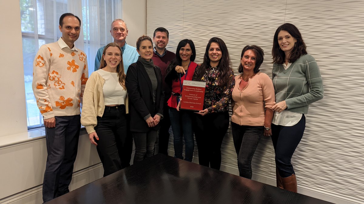 LBS's tweet image. Congratulations to @LBSEntrepreneur which has won a @GCECOfficial award at the 2022 GCEC Conference for its outstanding student engagement and leadership, including the #LBSLaunchpad pre-accelerator, #HackLBS, and #LBSBooster More: ow.ly/rFhJ50LrOjT