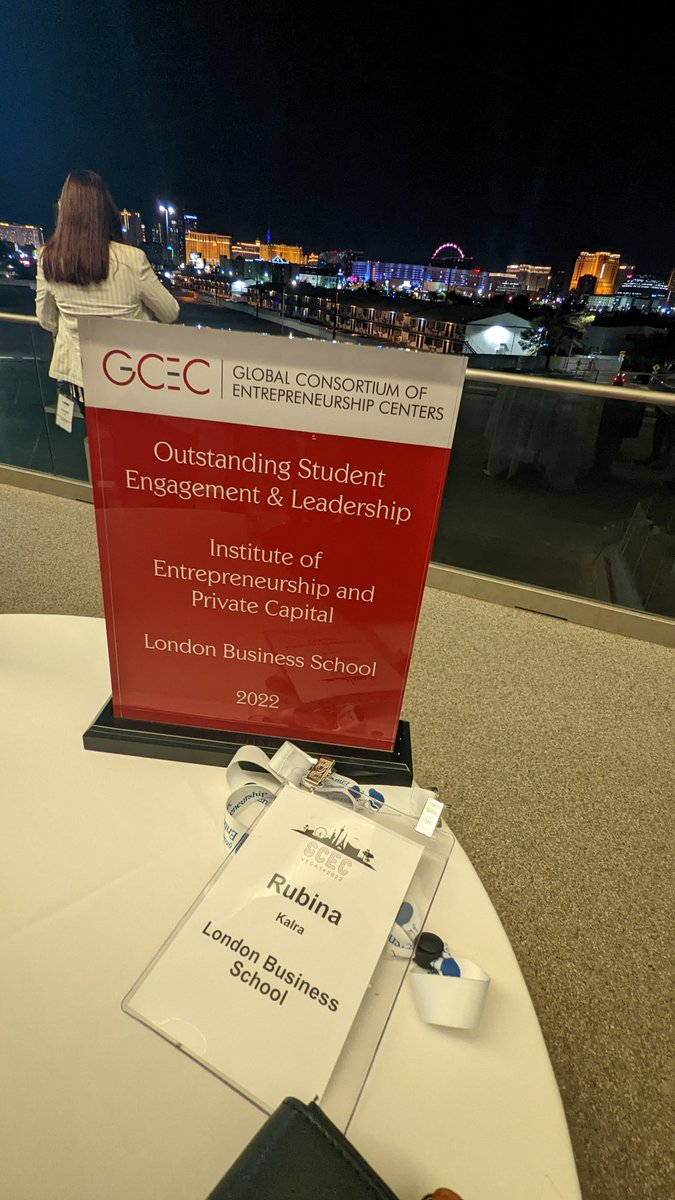 LBS's tweet image. Congratulations to @LBSEntrepreneur which has won a @GCECOfficial award at the 2022 GCEC Conference for its outstanding student engagement and leadership, including the #LBSLaunchpad pre-accelerator, #HackLBS, and #LBSBooster More: ow.ly/rFhJ50LrOjT