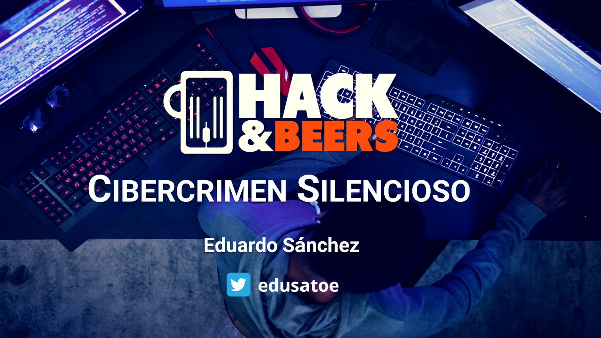 Mañana jueves 3 de noviembre estaré en <a href="/hackandbeers/">Hack&Beers</a> Málaga dando una charla sobre "Cibercrimen silencioso" junto a Raquel Gálvez y <a href="/devploit/">Daniel Púa</a> 🤟😎

Gracias a todos los patrocinadores <a href="/SophosIberia/">SophosIberia</a> <a href="/freepik/">Freepik</a> <a href="/FortrisHQ/">Fortris</a> <a href="/hispasec/">Hispasec</a> por las 🍻🍻🍻 hackandbeers.es/events/hack-be… #hbMálaga