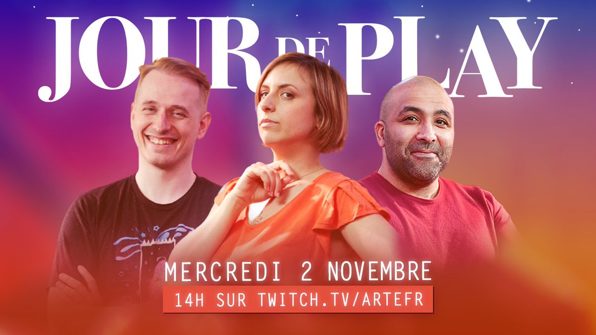 ARTEfr's tweet photo. 🎮 À la @ParisGamesWeek, il est de retour pour faire un petit tour. 

Aujourd'hui à 14h, @gautoz rejoint @Quineapple et @Elmedoc pour un stream #JourDePlay exceptionnel 👉 https://t.co/g0DgNr0DfI

1/3 https://t.co/283ZGPVwR7