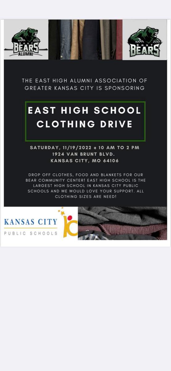 Please support our students and community.
