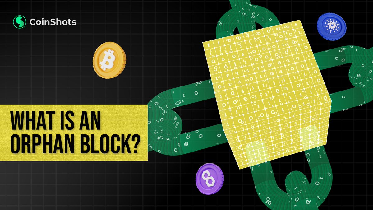 coinshotsglobal's tweet image. You must've heard about blocks, blockchain and mining
But have you heard about an Orphan block?
Simplified for you
#block #orphanblocks #orphanblock #mining #btc #btcmining
Thread 🧵