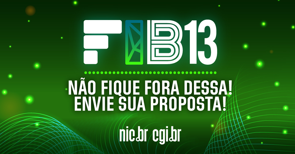 ComuNICbr's tweet image. ⏰ PRAZO FINAL! Essa é a última oportunidade para você ou organização em que atua submeter sua proposta de workshop para o #FIB13! O prazo vai até 7/11, então, corra! 🏃🏻 Para mais detalhes, acesse: forumdainternet.cgi.br/chamada-submis…. O evento será de 29/5 a 2/6/23, em Uberlândia (MG)!