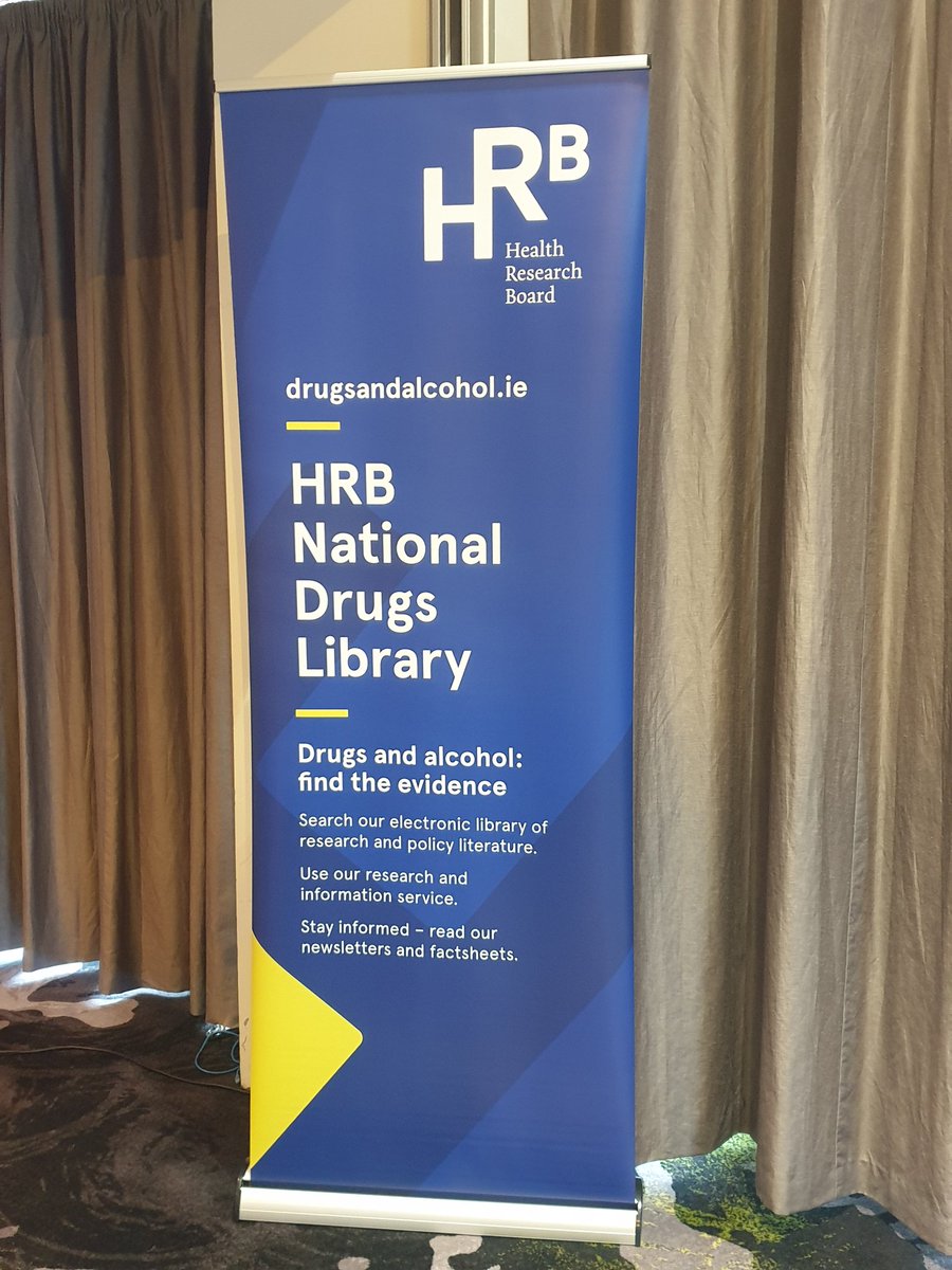 Excellent speakers today at the #nationaldrugsforum with @hrbireland in collaboration with @PompidouGroup. Take home message, robust data improves and supports policy strategy.