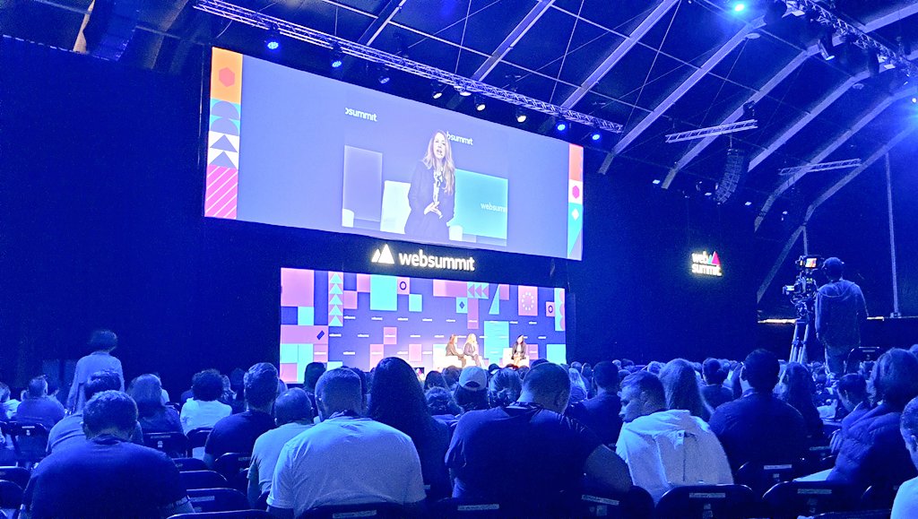 "How the future of adtech and fintech will disrupt the marketing industry" with Diana Lee, Carolina Abenante and Anne Gaviola now on PandaConf stage at #WebSummit #WebSummit2022