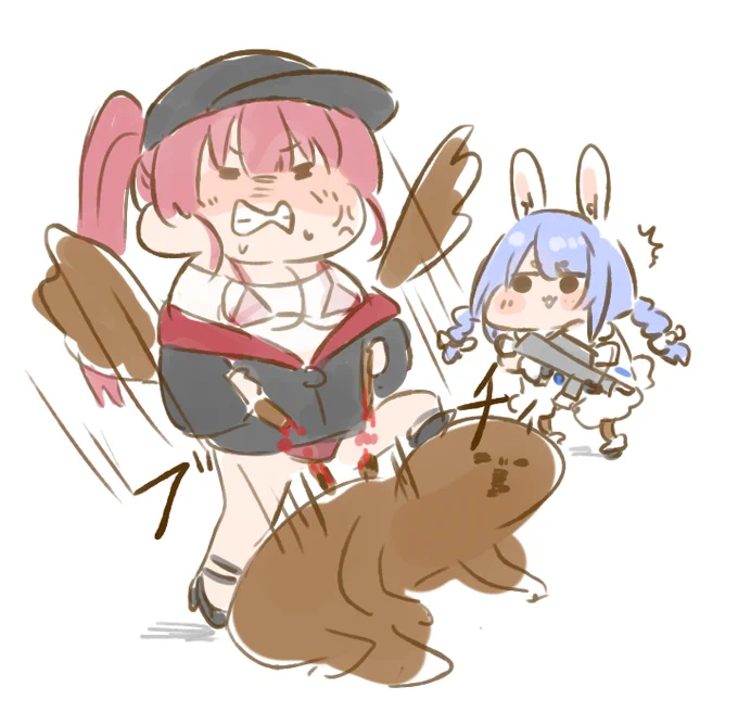 #ぺこマリ 