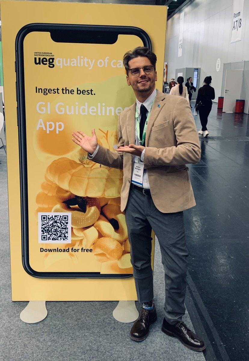 🌻 The @my_ueg GI GUIDELINES app is a great tool to have all the guidelines always in your pocket... 🥳 Now you can win a 🆓 registration for UEGWeek 2023 in Copenaghen 🇩🇰 by completing this short survey about it It takes 2 minutes!!! ➡ bit.ly/3U8SZwu