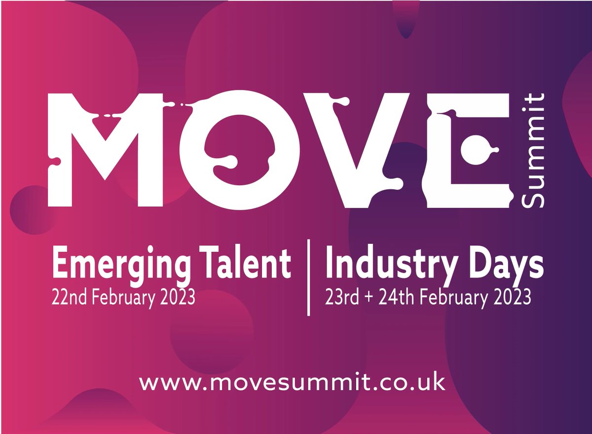 Mark your calendars- we're back! 📆

We are thrilled to announce that MOVE Summit will be back in 2023 from the 22nd-24th of February in Edinburgh Pleasance!

Ticketing information and our fabulous line-up to be announced in the coming months- stay tuned! 📢

#MOVEsummit2023