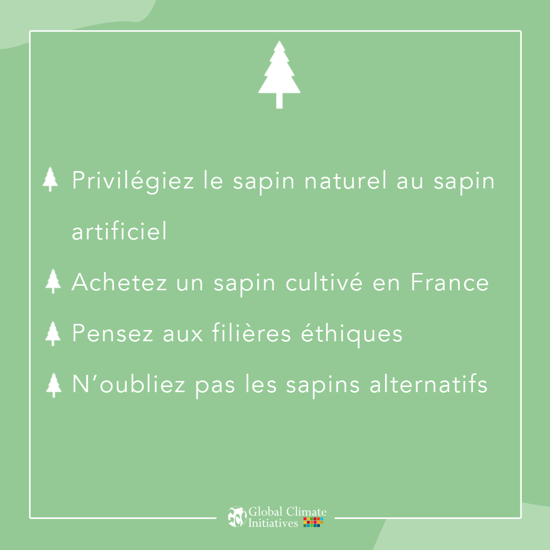 🌲 Le mois de décembre s’accompagne des fêtes de Noël et de leur traditionnel sapin

🌲Mieux vaut privilégier un sapin naturel dont l’empreinte carbone est d’environ 3,1kg de CO2 contre 8,1 kg pour un artificiel

#ecologie #tips #environnement  #durable #noel #sapinresponsable