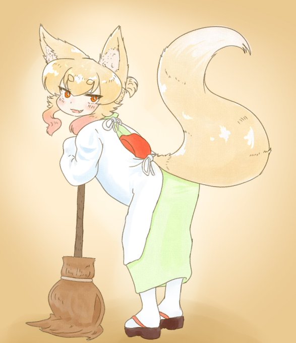 #天高くきつねしっぽ肥ゆる秋 