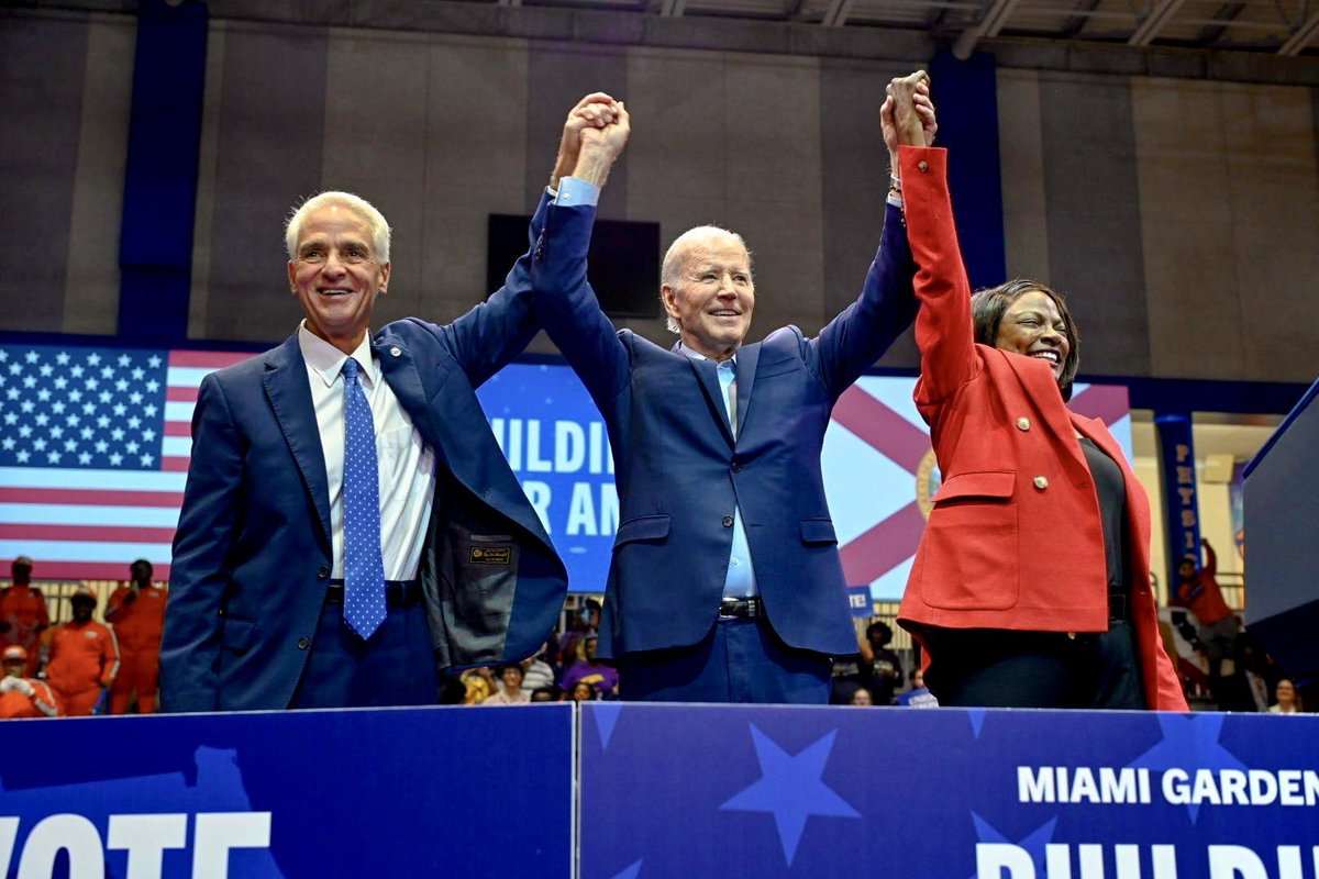 CharlieCrist's tweet photo. When we vote, we win — and we will defeat DeSantis come Nov. 8. https://t.co/9KuOSgbMsk