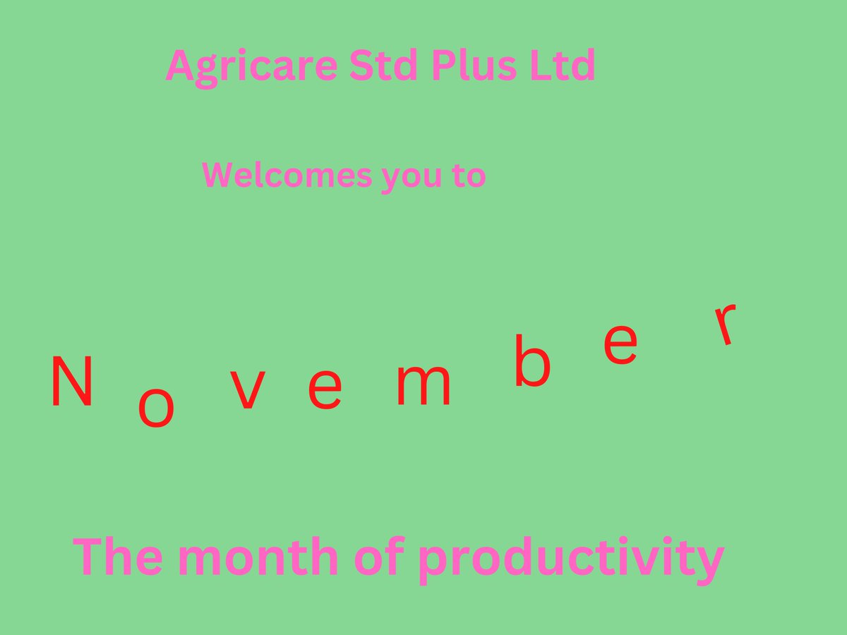 AgricareStdPlus's tweet photo. #Agricarestdplus
#November https://t.co/b2x86Izbdo