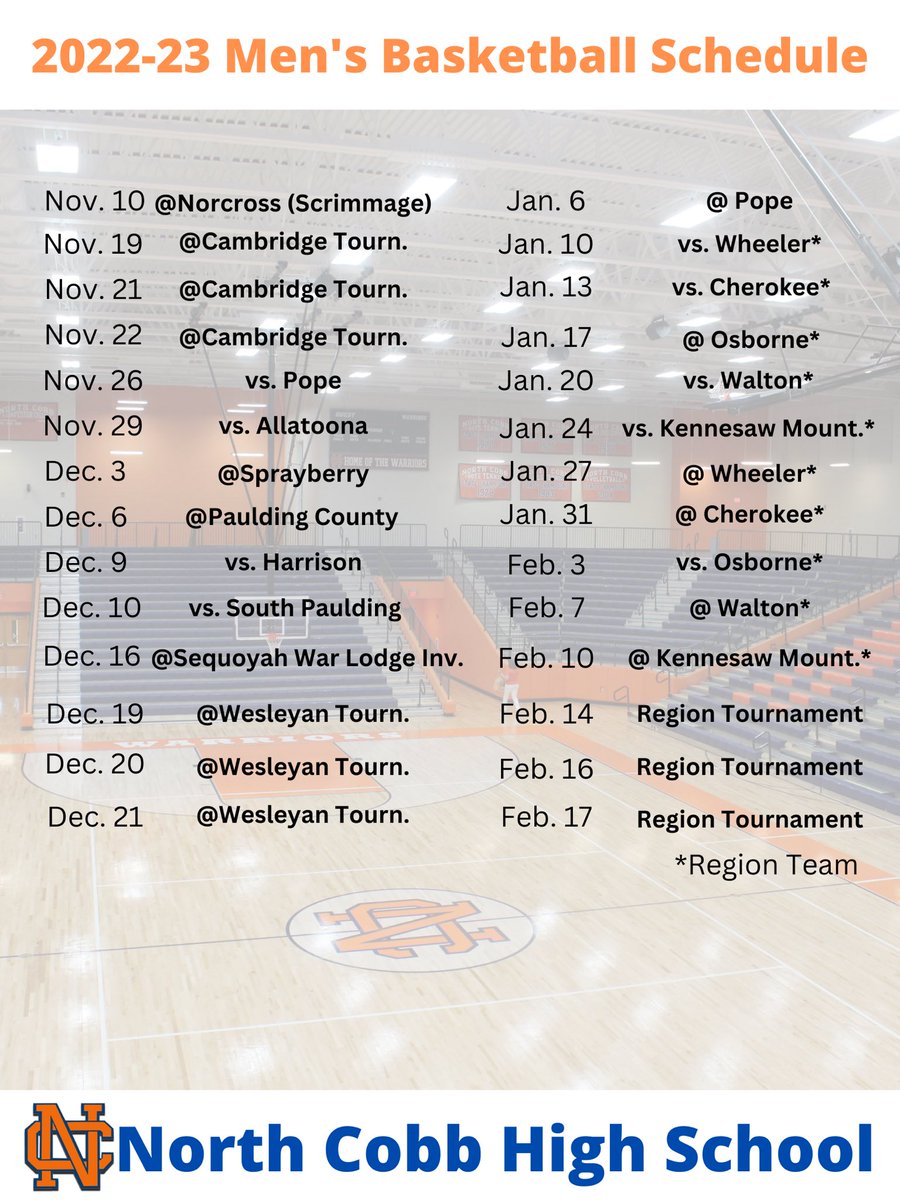 ‼️‼️ Season schedule ‼️‼️