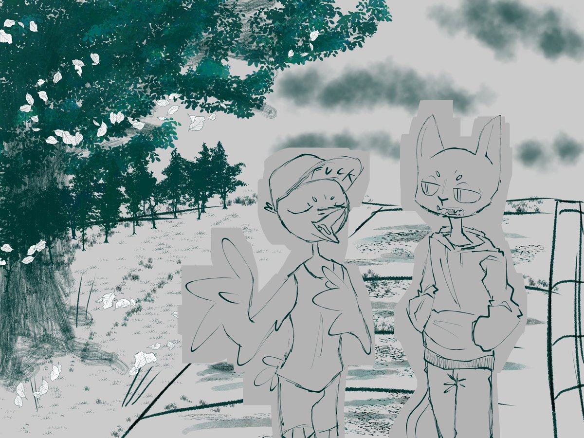 AmaraButGayer's tweet image. @mdlabick @andreandkarl a couple sketches/ doodles of andre &amp;amp; karl characters
oh and if anybody seeing this hasnt ever read andre &amp;amp; karl before, this is your prompt to go do it. its one of the most real feeling comics ive ever read and even though its just slice of life stuff, ..