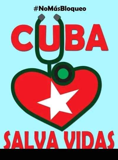 #Cuba #LasTunas #EliminaElBloqueo #MejorSinBloqueo <a href="/AsambleaCuba/">Asamblea Nacional Cuba</a> <a href="/CubaMINREX/">Cancillería de Cuba</a> <a href="/MINSAPCuba/">Ministerio de Salud Pública de Cuba</a> <a href="/GeoPAlvarez/">Georgina Pérez Alvarez</a> <a href="/gobiernotunas/">Gobierno Provincial de Las Tunas</a> @VivianaDps <a href="/IrmaApiau/">Irma Adelaida</a> <a href="/MirMarbelis/">Marbelis Mir</a> <a href="/HenryLopezJi20/">Henry López Jiménez</a> <a href="/AcinoxT/">Acinox Las Tunas</a> <a href="/FEUCMdeLasTunas/">FEUCM de Las Tunas</a> <a href="/PadreFeu/">FEU Filial Puerto Padre</a> <a href="/ULTCuba/">Universidad de Las Tunas</a> <a href="/comsaludppadre/">Comunicador Salud PPadre</a>