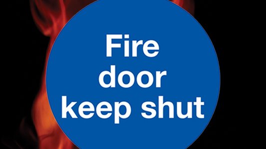 Did you know it's against the law to prop open a fire door? Keep Shut signs are there for a reason.

Fire doors should always be fully closed so that in the event of fire they can stop the spread of fire and smoke.

#FDSW22 @FDSafetyWeek