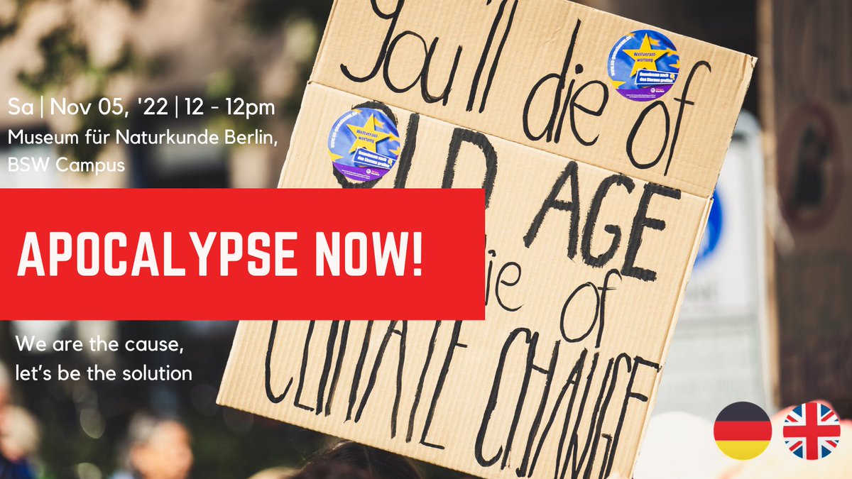 LGBTQ STEM Berlin (@lgbtqstemberlin) on Twitter photo We're pleased to be back at <a href="/BerlinSciWeek/">Berlin Science Week</a> this year!
Together with <a href="/berlin_soapbox/">Soapbox Science Berlin</a>, we'll give you bite-sized talks about #sustainability, waste management, & #climate #research. 🔥🌍
🗓️Sa, Nov 5, 12-2pm @ #BSWCampus (free admission)
berlinscienceweek.com/event/apocalyp… We're pleased to be back at <a href="/BerlinSciWeek/">Berlin Science Week</a> this year!
Together with <a href="/berlin_soapbox/">Soapbox Science Berlin</a>, we'll give you bite-sized talks about #sustainability, waste management, & #climate #research. 🔥🌍
🗓️Sa, Nov 5, 12-2pm @ #BSWCampus (free admission)
berlinscienceweek.com/event/apocalyp…