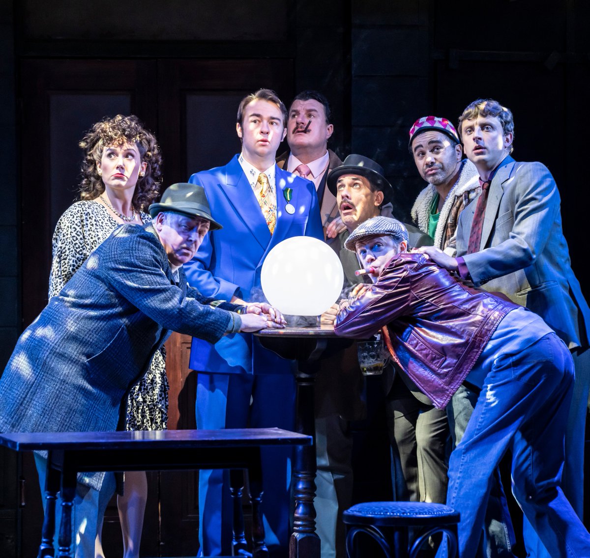 If you GAZE into Trigger's ball, you'll see that #OFAHMusical is booking until 1 April 2023! Use that knowledge wisely… we'll see you soon! 🎫