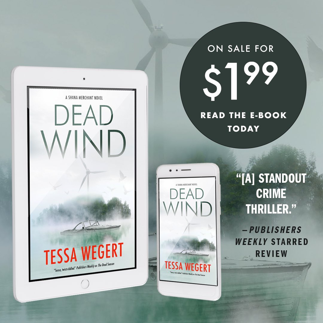 If you like mysteries & psychological thrillers and have never read a Shana Merchant novel, there’s no better time to grab DEAD WIND! There’s a BookBub deal and HUGE price drop on the ebook happening today. Please spread the word! amazon.com/Dead-Wind-Shan… #deadwind #bookbub