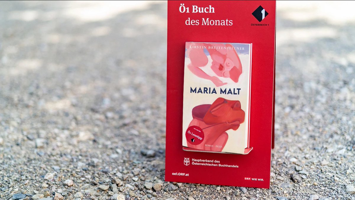 Das Ö1 Buch des Monats im November: »Maria malt« von Kirstin Breitenfellner! 🥳
Heute um 19:00 Uhr liest die Autorin in der ÖGL aus ihrem Roman.

Foto © ORF/Isabelle Orsini Rosenberg