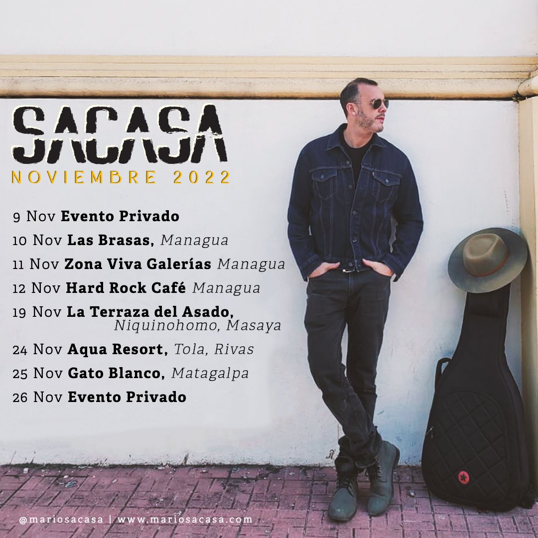 🗓 Conciertos Noviembre 🎙 🎸