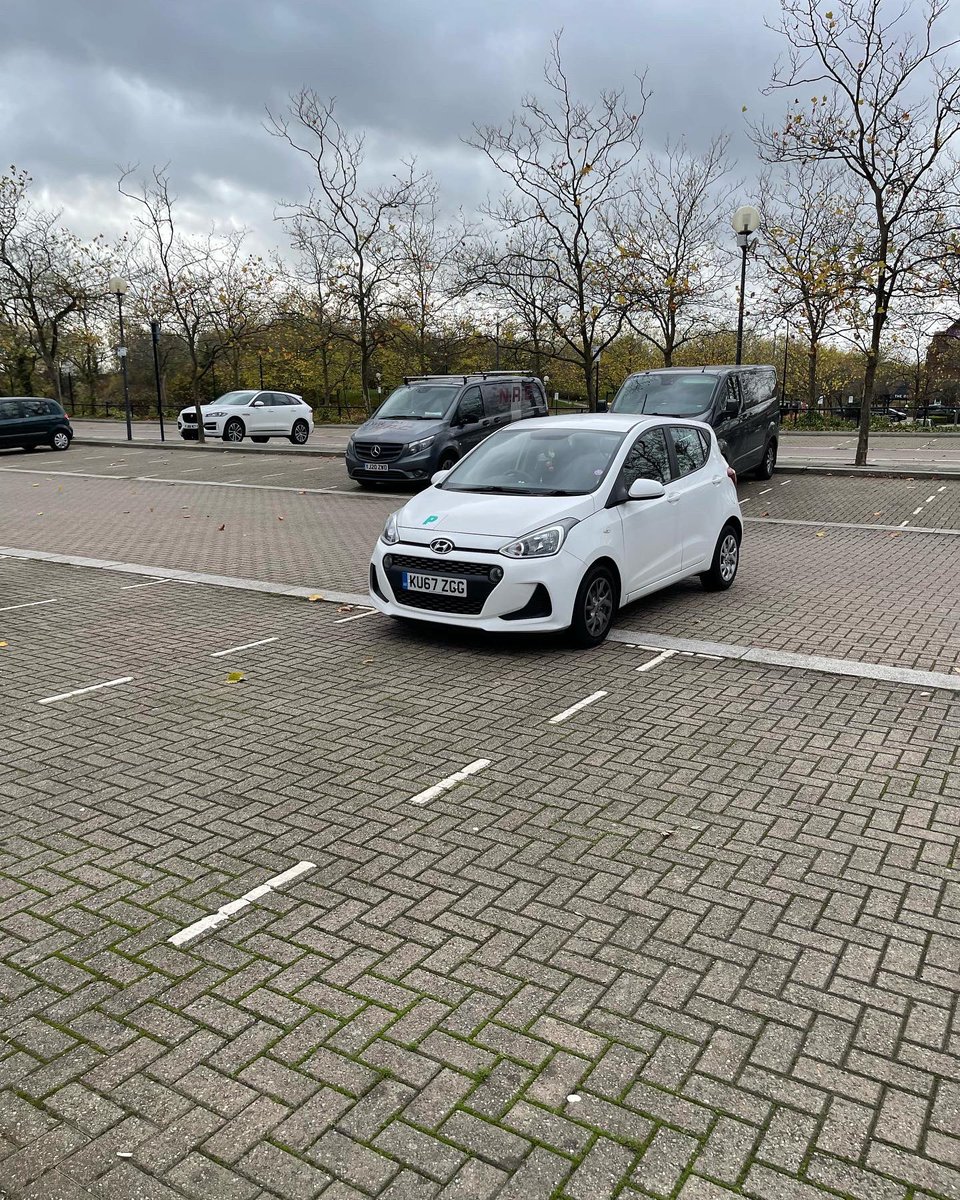 They’ve clearly just passed, but I assume lessons and tests don’t include how to use a handbrake.