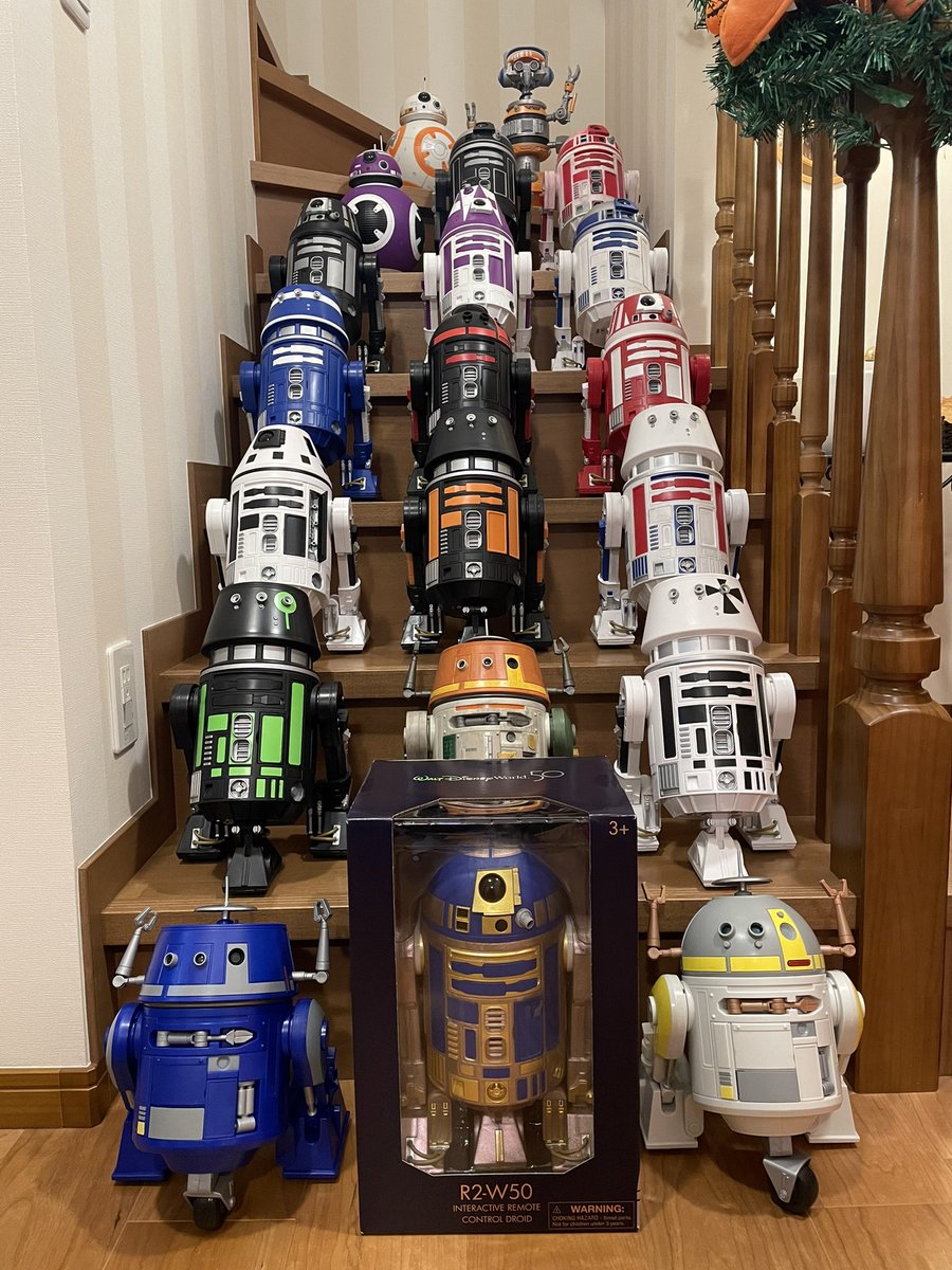 R2-D2 ディズニー50周年限定カラー ラジコン R2-W50 ドロイドデポ