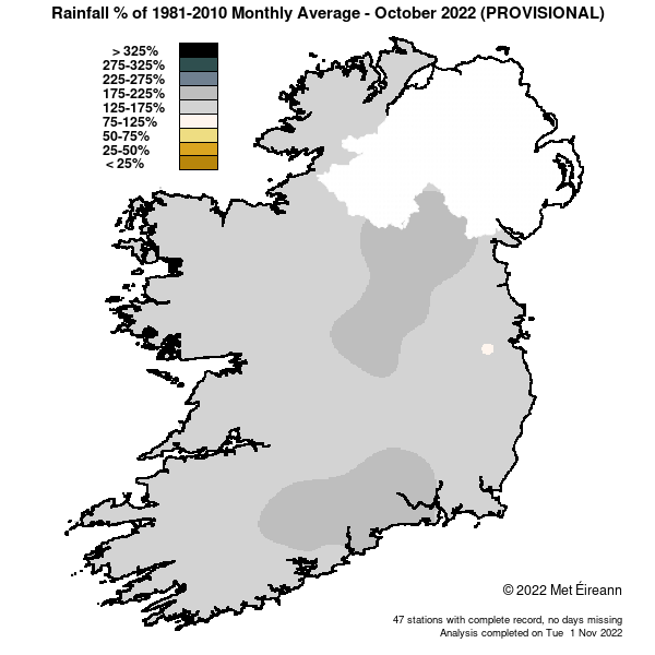 METclimate's tweet photo. October 2022 - Very mild and wet. 7 stations had their wettest October on record. The 17th consecutive month with above average mean temperatures at most synoptic stations. See more here - https://t.co/ezghGrLnL8 https://t.co/B3LgN5UZ4h