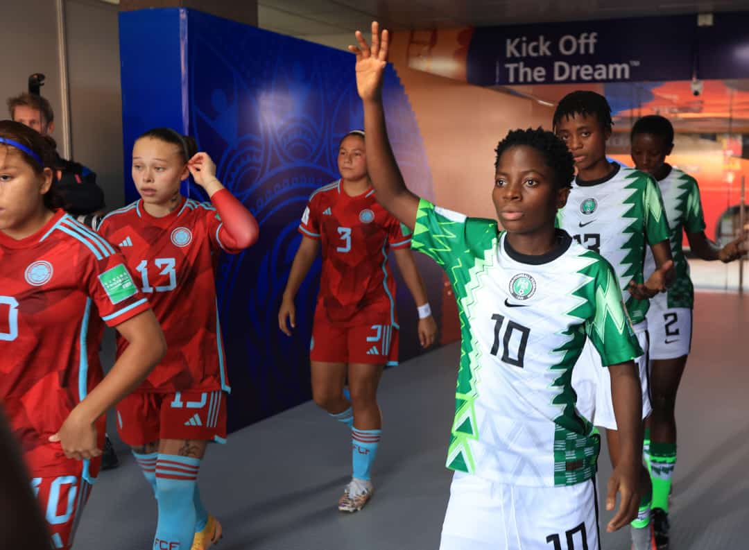 The FIFA U17 Women's World Cup was a great experience of learning and development for me.
I appreciate Nigerians for your support always💖💪🏽  🙏🏼🙌🏾, this is a stepping stone to greatness by God's grace 🤲🏽. #SoarFlamingos @seyiamakinde #T10 #PocketPass #TeamNigeria