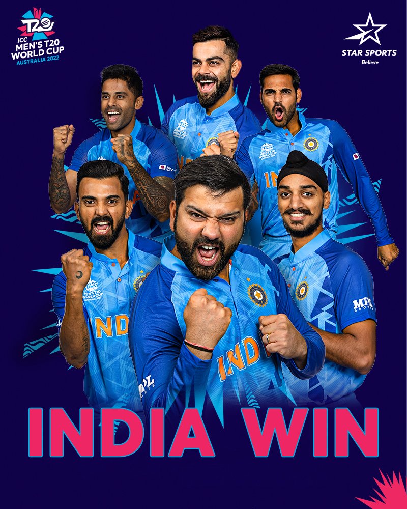 Ramrajmaurya77's tweet image. भारतीय 🇮🇳 क्रिकेट टीम ने #T20WorldCup के रोमांचक मैच में शानदार प्रदर्शन करते हुए बांग्लादेश को  परास्त किया, भारतीय क्रिकेट टीम को इस जीत की शुभकामनायें। 
#IndianCricketTeam
#IndvsBan