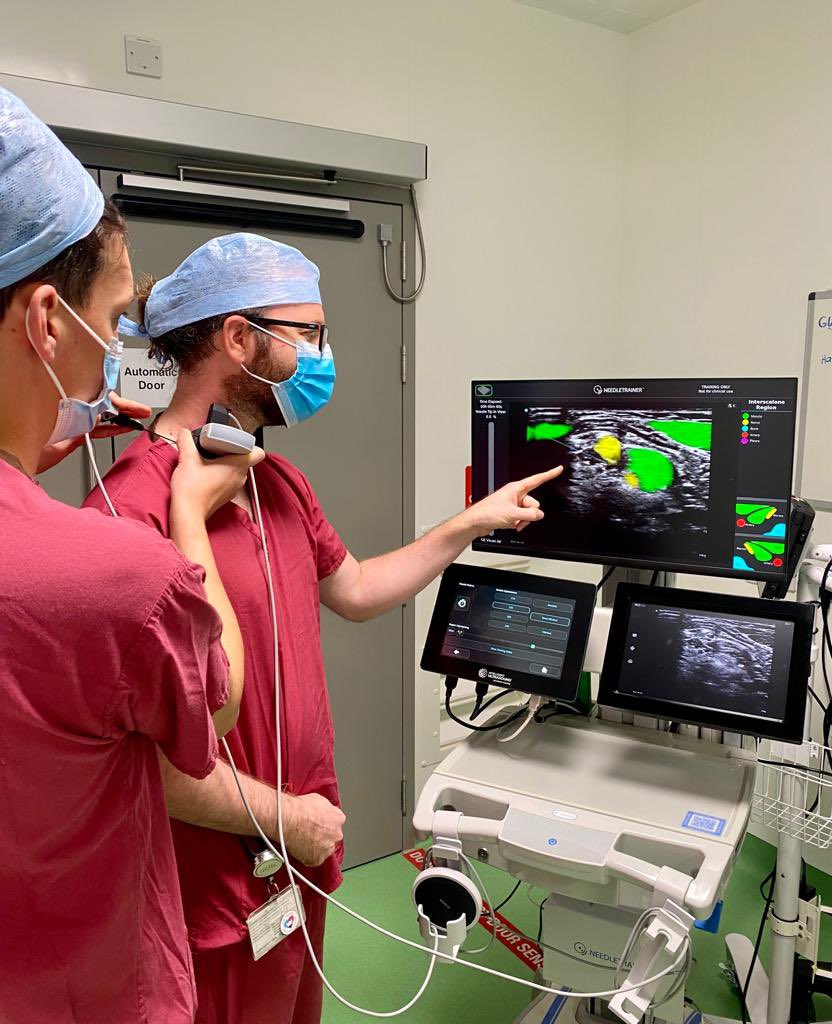 Dr Simeon West (@uclhregional) on Twitter photo Needletrainer 2 arrives <a href="/uclh/">UCLH</a>, high fidelity simulation of nerve blocks to enhance training in the new <a href="/RCoANews/">Royal College of Anaesthetists</a> curriculum. Thanks to <a href="/SmarterScanning/">Intelligent Ultrasound</a> for V2 upgrade. <a href="/bowness_james/">James Bowness</a> <a href="/amit_pawa/">Dr Amit Pawa💉🎙️</a> <a href="/RegionalAnaesUK/">RA-UK</a> <a href="/EMARIANOMD/">Ed Mariano, MD, MAS, FASA, FASRA 🇺🇸🇵🇭</a> <a href="/ESRA_Society/">ESRA | European Society of Regional Anaesthesia</a> Needletrainer 2 arrives <a href="/uclh/">UCLH</a>, high fidelity simulation of nerve blocks to enhance training in the new <a href="/RCoANews/">Royal College of Anaesthetists</a> curriculum. Thanks to <a href="/SmarterScanning/">Intelligent Ultrasound</a> for V2 upgrade. <a href="/bowness_james/">James Bowness</a> <a href="/amit_pawa/">Dr Amit Pawa💉🎙️</a> <a href="/RegionalAnaesUK/">RA-UK</a> <a href="/EMARIANOMD/">Ed Mariano, MD, MAS, FASA, FASRA 🇺🇸🇵🇭</a> <a href="/ESRA_Society/">ESRA | European Society of Regional Anaesthesia</a>