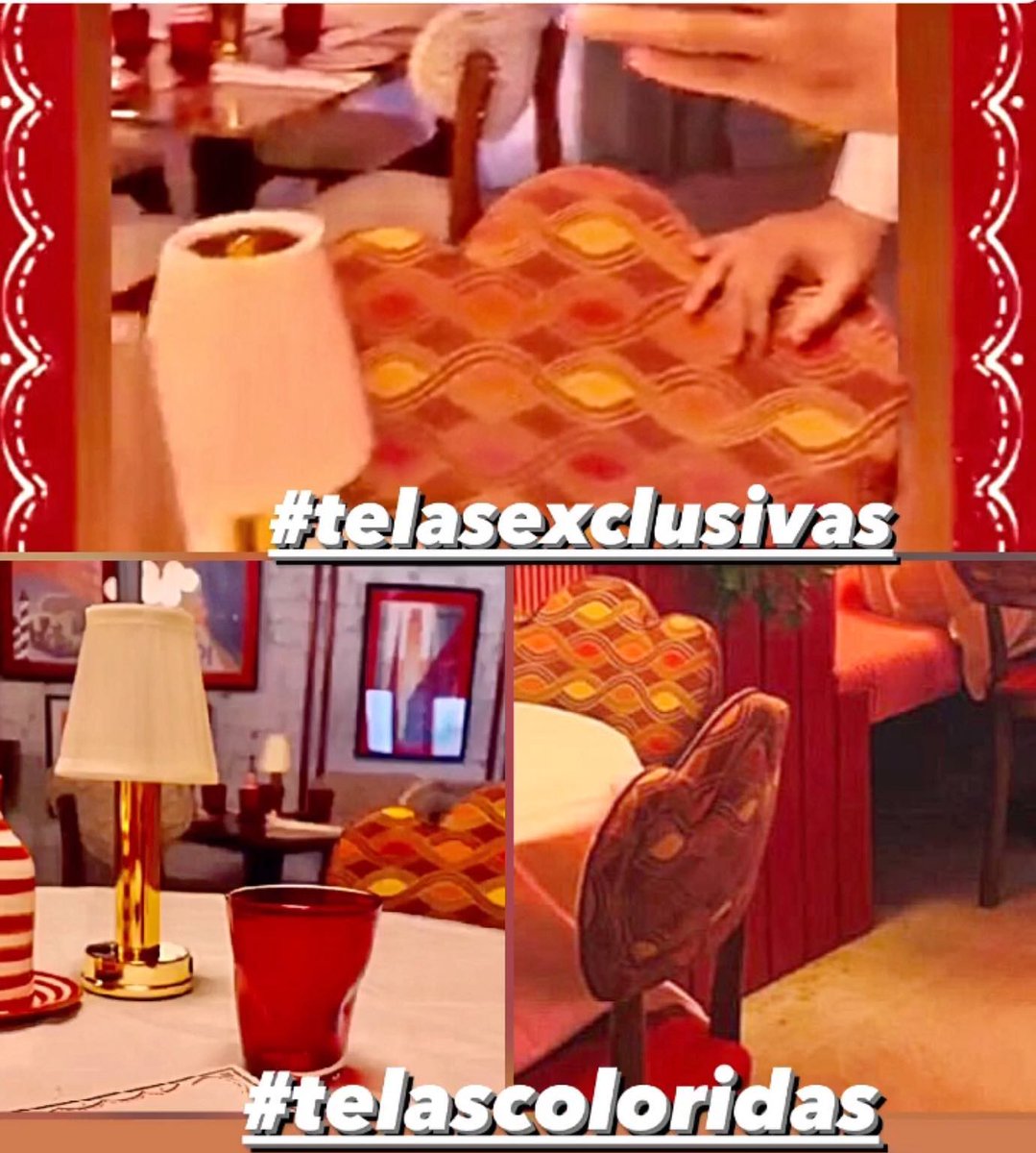 AbeDecorStudio's tweet photo. Nuestras #telasexclusivas, #telascoloridas,están en el #diseñointeriores,en #decoraciones y el #tapizado del #mobilario de nuevos sitios y #restaurantesdecaracas #diseñovenezolano
#abedecorstudio #homedecoration
#telasparatapizar #telasparamuebles #telasparacortinas #papeltapiz https://t.co/EfMnpVSR1B