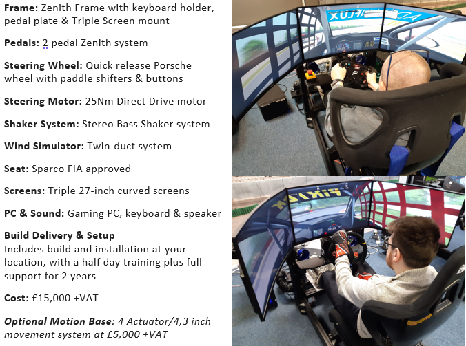 Classic Race Simulators (@classicracesim) on Twitter photo Missing BTCC already? This is our #BTCC Race Spec #Simulator, for drivers & #motorsport fans. Spec'd as close as we can get to replicate what you'd experience on track. Price: £15k+VAT. For practice & racing at home or in the workshop. Details via jim@classicracesimulators.com. Missing BTCC already? This is our #BTCC Race Spec #Simulator, for drivers & #motorsport fans. Spec'd as close as we can get to replicate what you'd experience on track. Price: £15k+VAT. For practice & racing at home or in the workshop. Details via jim@classicracesimulators.com.