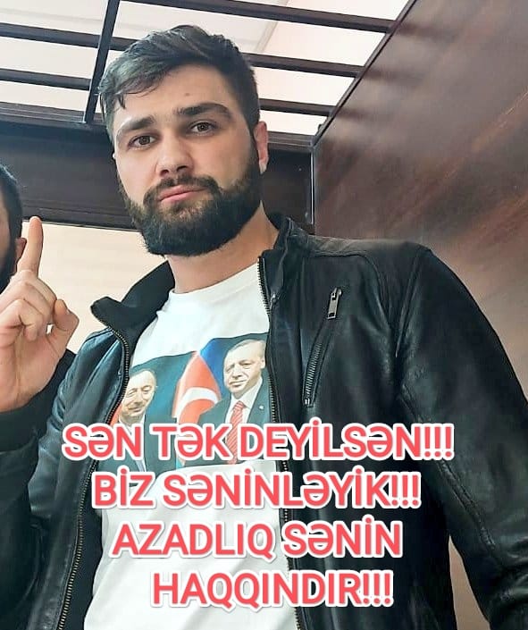 guneshyagubzade's tweet photo. Misir Qasımlıya Azadlıq!!!
Misir Qasımlı üçün Susmayın!!!
Misir Qasımlı bizim üçün qürur mənbəyidir!!!
#FreedomForMisirGasımlı #misirkasımlıyaazadlık
#misirgasımlıisnotcriminal
@azpresident 
@1VicePresident 
@az_ombudsman 
@Bayramov_Jeyhun @bbcazeri
@BBC https://t.co/2Q3cbYXzVA