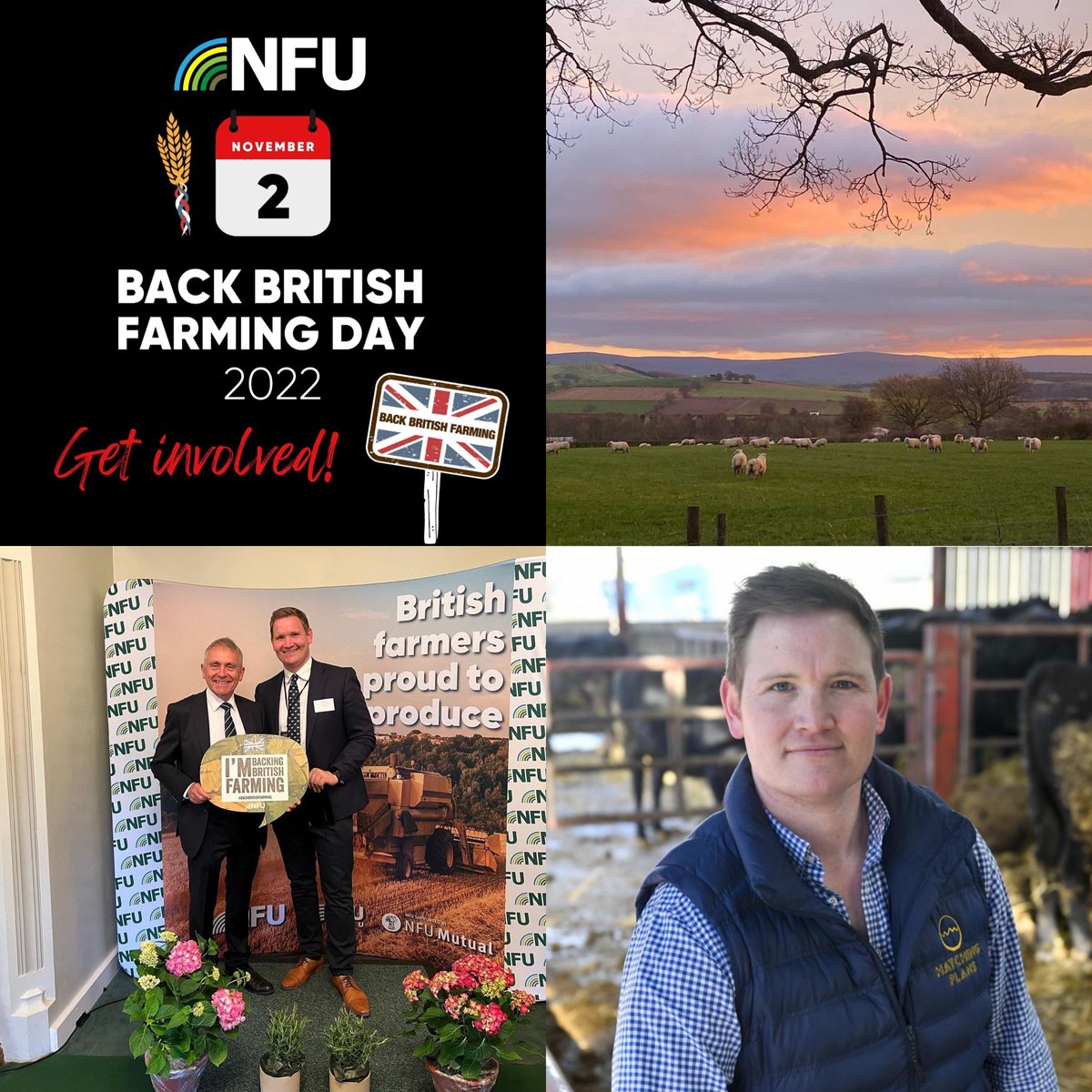 Today is #BackBritishFarmingDay an opportunity for us to say thanks to farmers across the UK.Rain/shine we work tirelessly to keep our nation fed with high quality,environmentally friendly food.I’m proud to work in UK Ag &amp; the role we play in tackling climate &amp; nature challenges