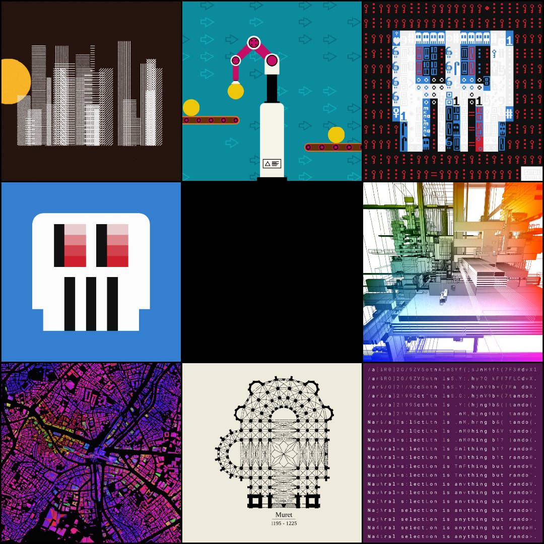 Shout out to <a href="/Yazid/">Yazid</a> <a href="/HeveyArt/">Hevey</a> <a href="/mknol/">Mark Knol</a> <a href="/ge1doot/">ge1doot</a> <a href="/aakizukii/">akizuki.eth🗼blockchain artist</a> <a href="/jMarkusiewicz/">Jacek Markusiewicz</a> @ReinderNijhoff for making the fxGems Best of List looking back at Nov. 2021, and coming out of the gate with a bang 💥

fxhash.xyz/article/fxgems…