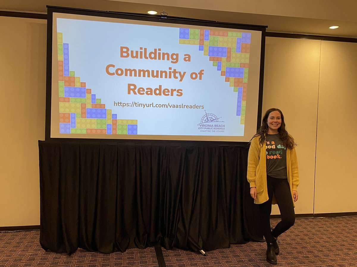 Excited to hear <a href="/enye001/">Erin Nye</a> present today at #VAASL. <a href="/vblms/">Maha Elmachichi</a> #vblms