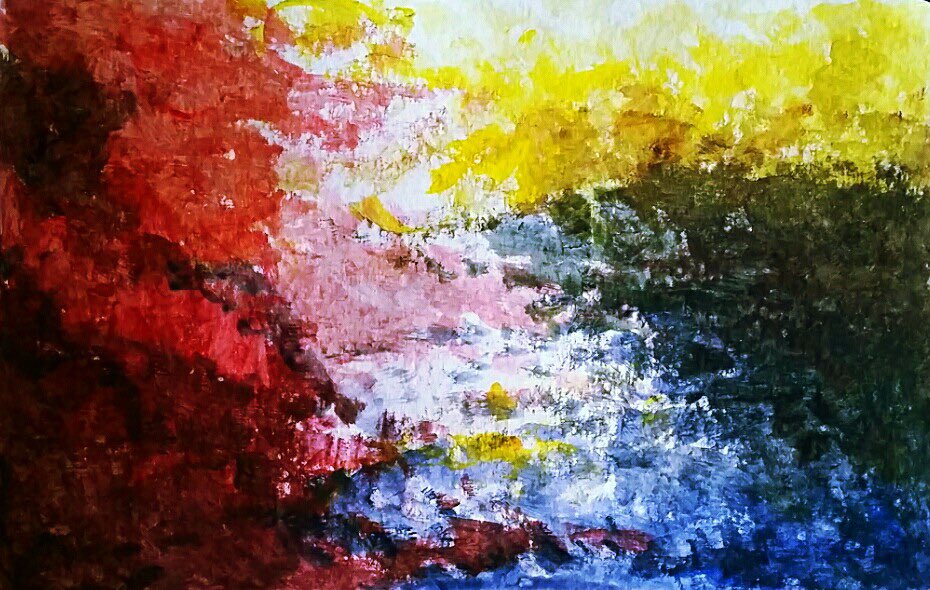 J0_SHMOE's tweet photo. My acrylic paintings finally made their digital debut…thanks so much @ilaorbis 🙏👩🏻‍🎨✨

#mergingworlds https://t.co/NQ32w9tcA6
