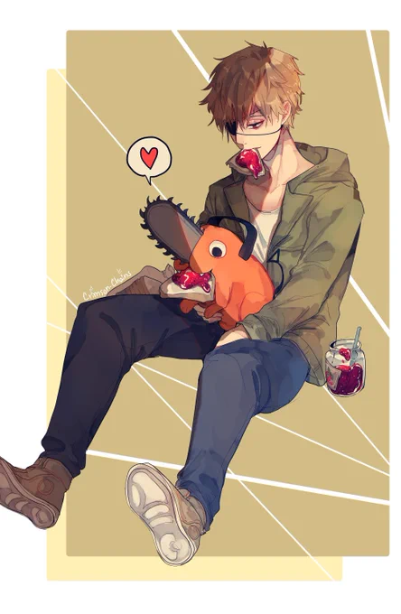 Watched Chainsaw Man!Def it's a good time and Mappa is REALLY going all out with the animation!Denji is a good guy and I hope he and Pochita enjoy all the jam~ 