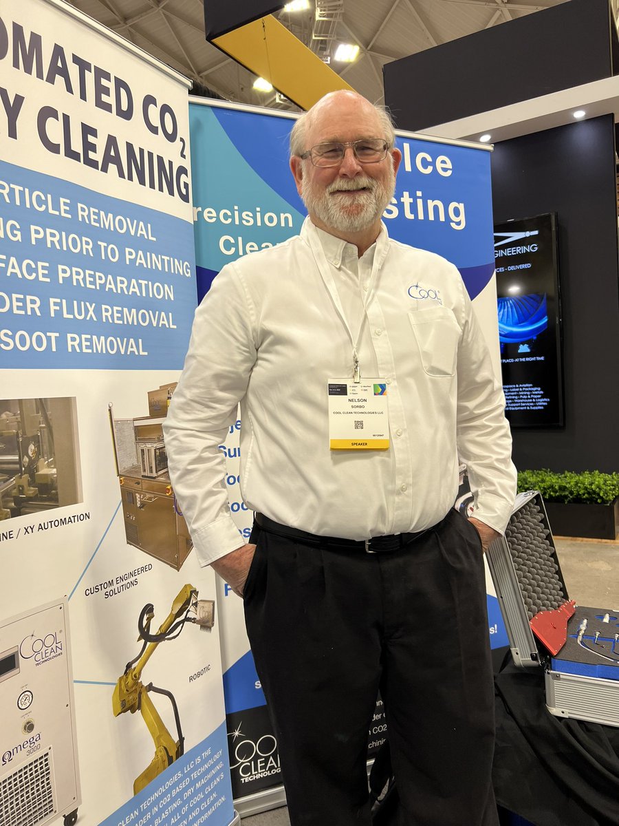 CoolCleanTecLLC's tweet photo. Dr. Nelson Sorbo getting ready to present on Dense Phase CO2 Extraction for Medical Devices at @IME_Events in MPLS.
Join his presentation in Room 101H at 2:30PM today!
#designengineerbuild #meddevice #silicone #extraction #advancedmanufacturing #medical #speaker #co2cleaning https://t.co/Rd2QuF5hEE