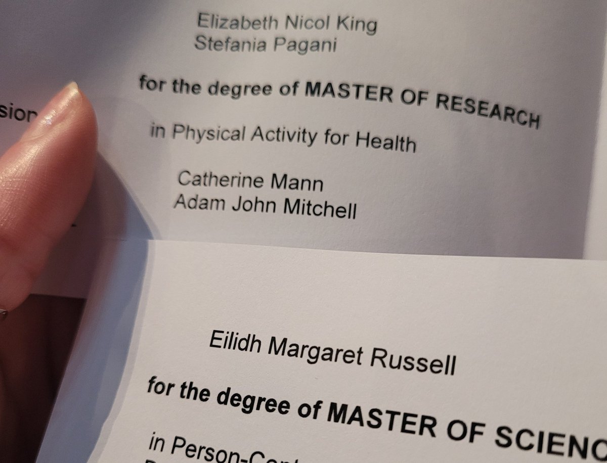 Strathclyde Physical activity for health tweet media