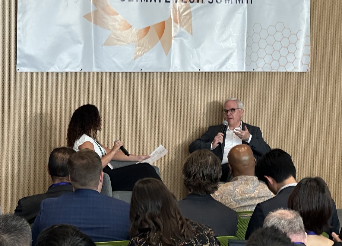 GreentownLabs's tweet photo. .@TheJimFritz of @energy and @OTTatDOE is quoting @JenGranholm's mantra for accelerating the energy transition: "Deploy, deploy, deploy!" https://t.co/gmiIw0hF2Y