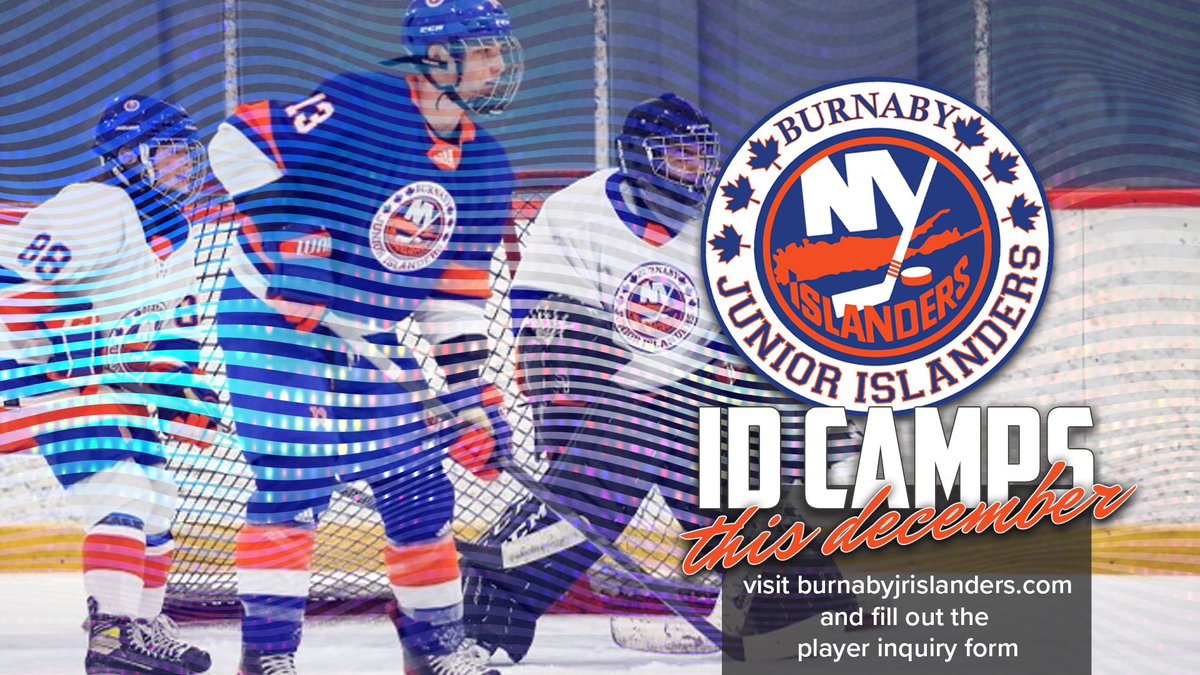 We are pleased to announce that our 2023 season ID skates will start in early December! Please sign up on our webpage to attend! #weareallislanders