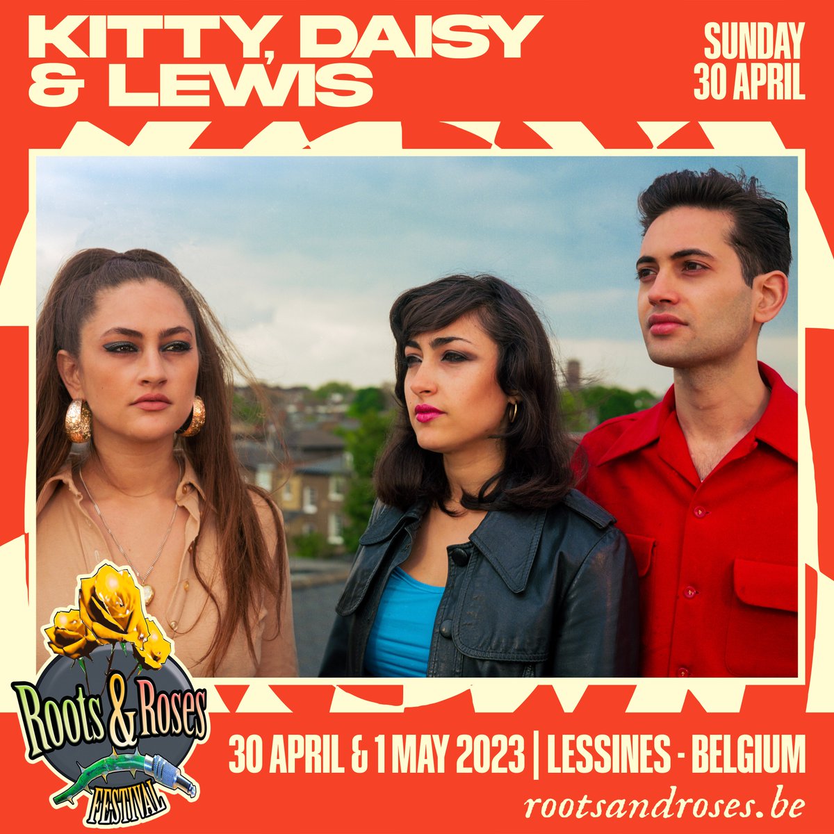 RootsRoses's tweet photo. 🔥 NEW NAMES
- FR - @kittydaisylewis et @FantasticCatUSA   rejoignent l'affiche
- NL - Kitty, Daisy &amp; Lewis en Fantastic Cat doen mee aan het festival
- EN - Kitty, Daisy &amp; Lewis and Fantastic Cat are joining the line up

🎟 Early Bird Tickets
https://t.co/ByAP7wL9Rb https://t.co/tqJuTluwoY