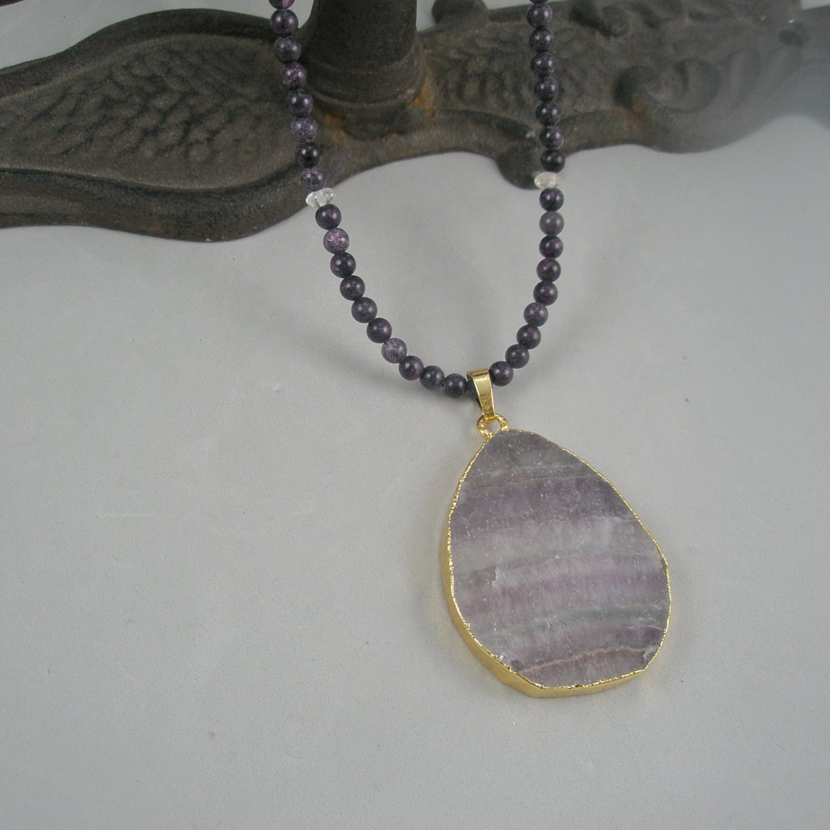 stoneberri's tweet photo. Purple Mountain Majesty https://t.co/u9rKVj7A8T #Etsy #Stoneberri #LongChain https://t.co/CKvMBeZD3q